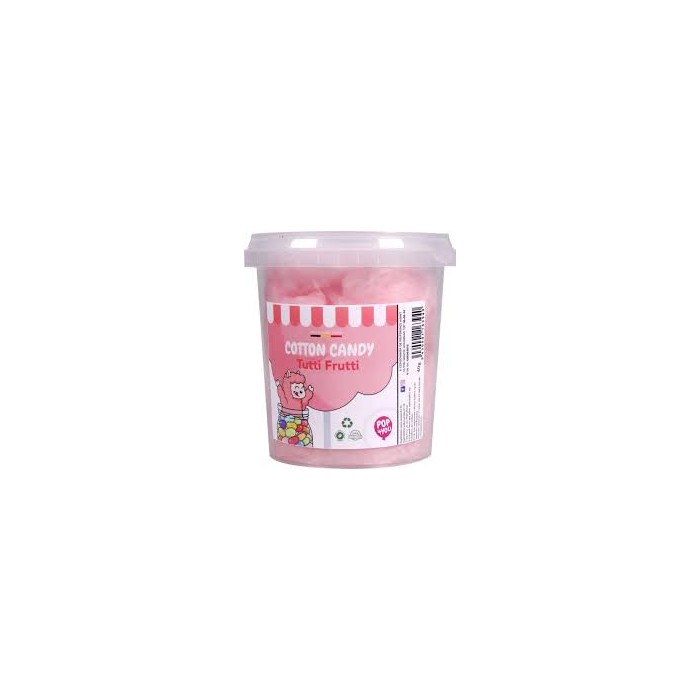 Barbe à Papa Tutti Frutti 40g Seau