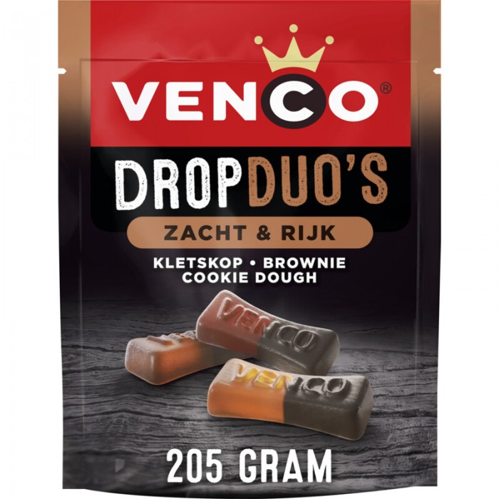 Réglisse Duo Doux & Riche "Zacht & Rijk" 205g Venco