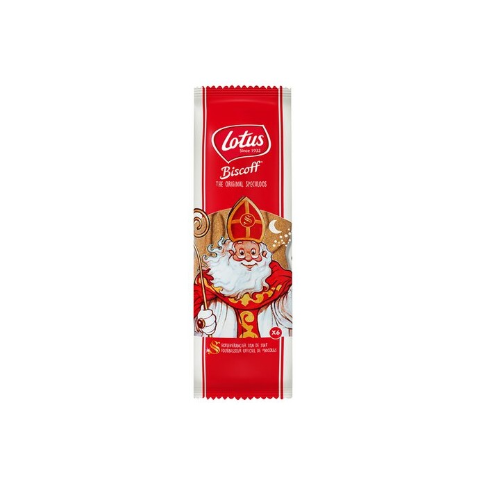 St Nicolas Spéculoos x 6 Lotus 127.5g