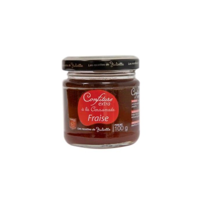 Confiture FRAISE & Cassonade 100g